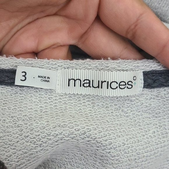 Maurices Aztec Style Swearshirt With Sequins - Picture 2 of 4